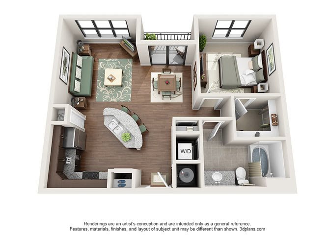 401 OBERLIN FLOORPLANS