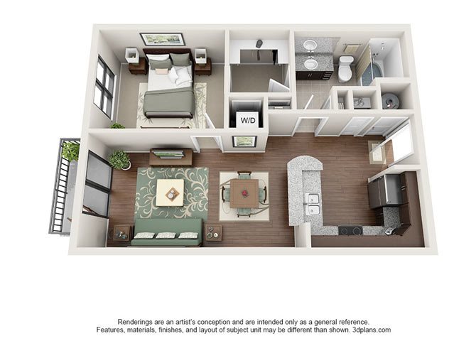 401 OBERLIN FLOORPLANS