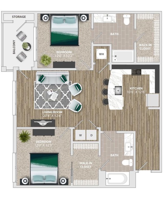 CRABTREE LAKESIDE FLOORPLANS